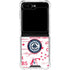 NBA Los Angeles Clippers Blast Logos Galaxy Z Flip6 Clear Case